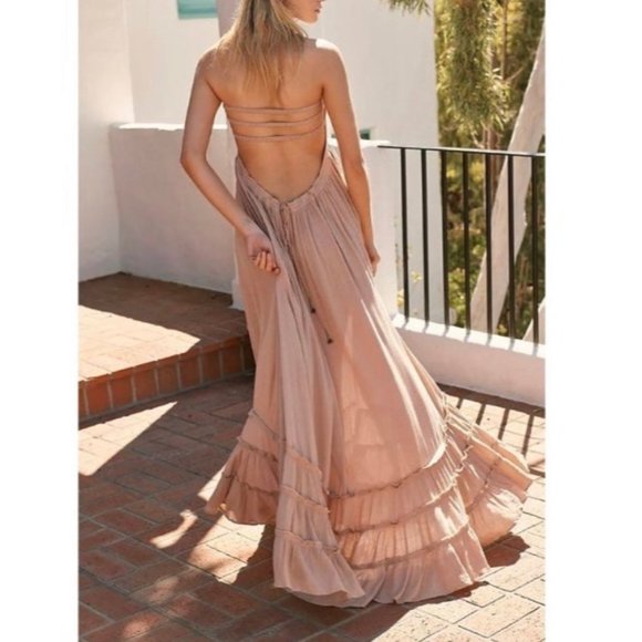 Free People Extratropical Dress Women’s Medium Maxi - Picture 2 of 11